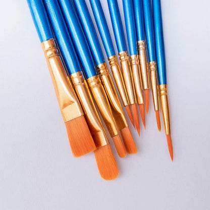 Set di pennelli professionali (10 pezzi)