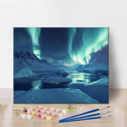 Aurora Boreale - Dipingere con i Numeri