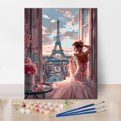 Sogno rosa - Dipingere con i Numeri