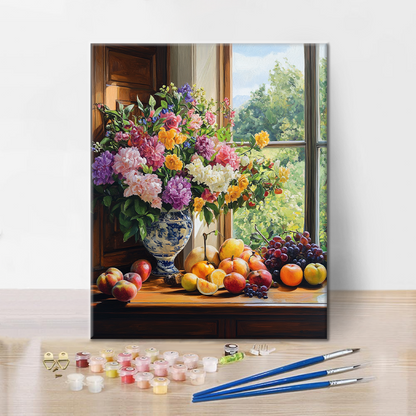 Fiori e frutta - Dipingere con i Numeri