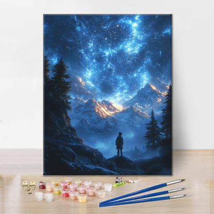 Notte stellata - Dipingere con i Numeri