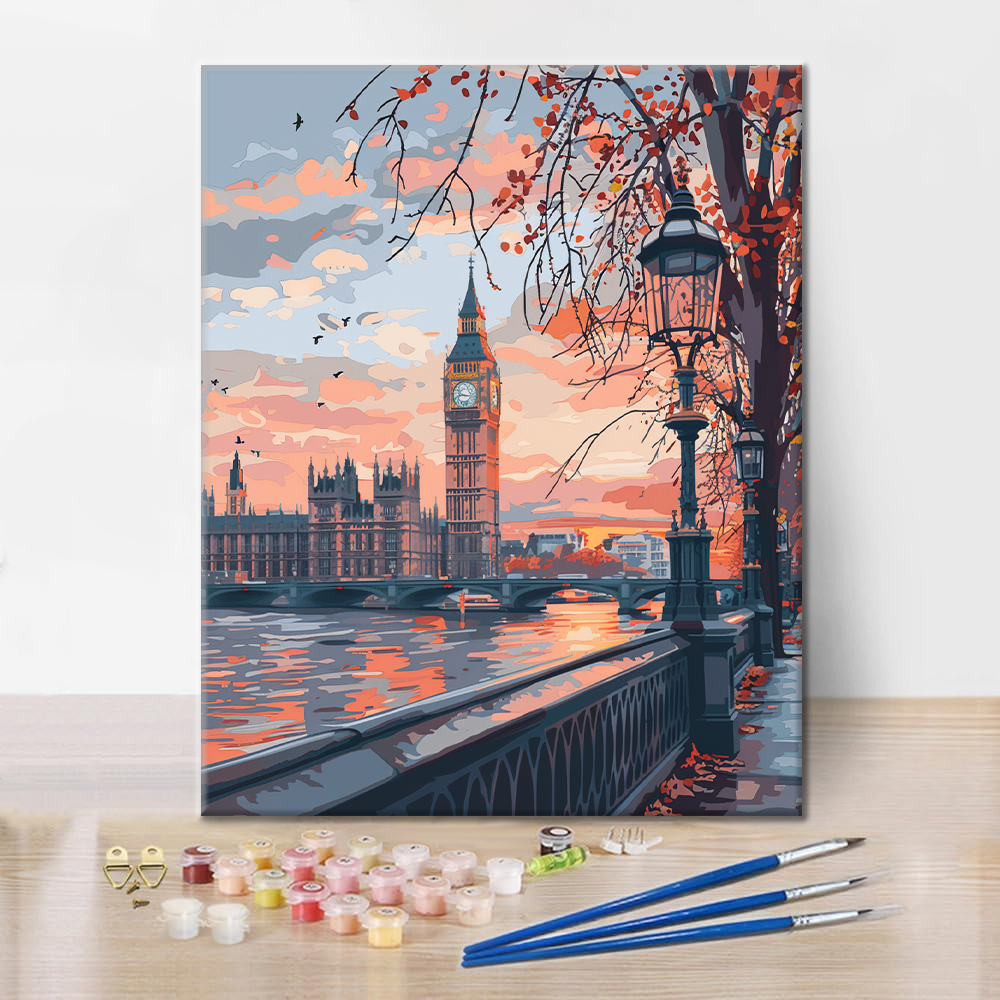 Londra - Dipingere con i Numeri
