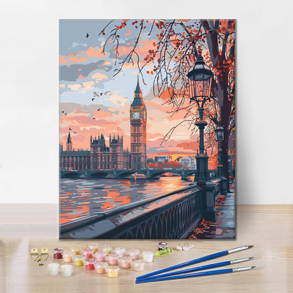 Londra - Dipingere con i Numeri