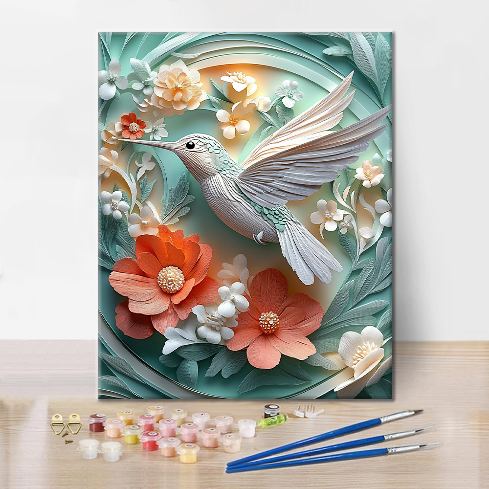 Sussurri del colibrì - Dipingere con i Numeri