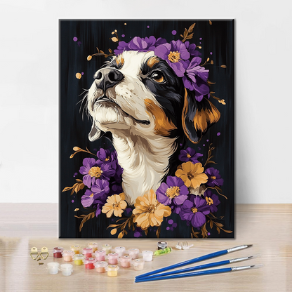 Cane Bernese - Dipingere con i Numeri