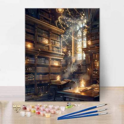 Biblioteca magica - Dipingere con i Numeri