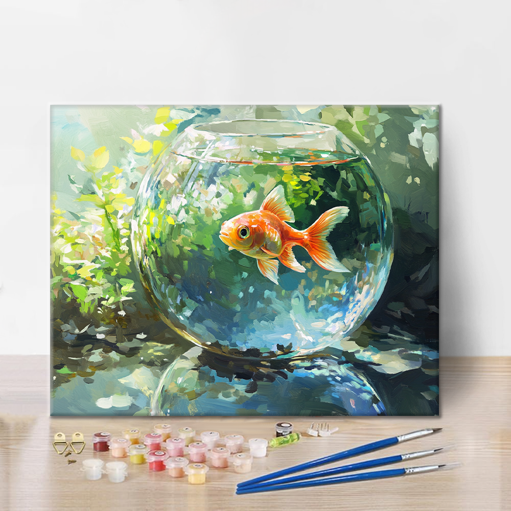 Pesce Rosso - Dipingere con i Numeri