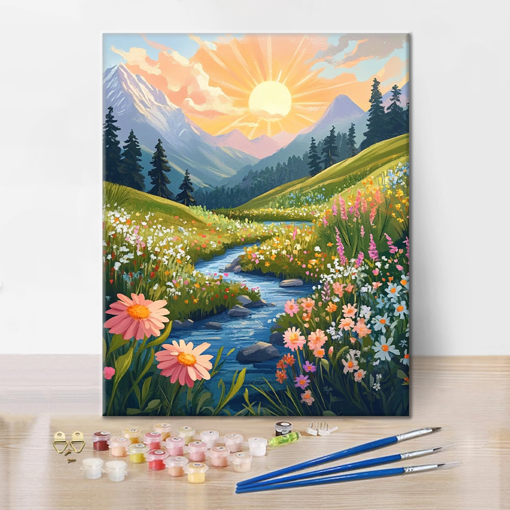 Valle della Primavera - Dipingere con i Numeri