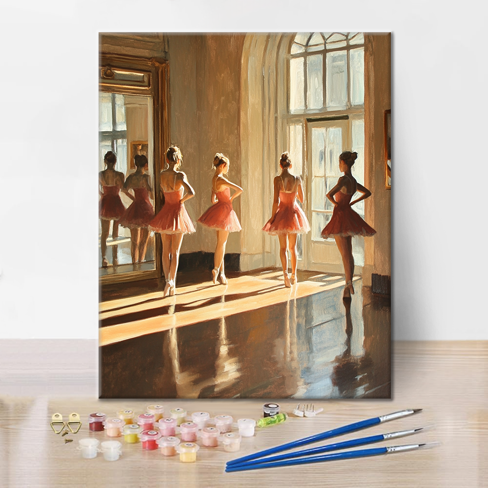 Ballerini di danza classica - Dipingere con i Numeri