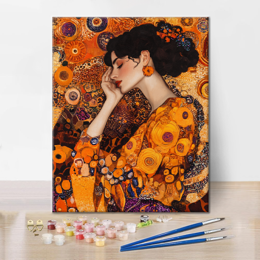 Donna Vintage - Dipingere con i Numeri