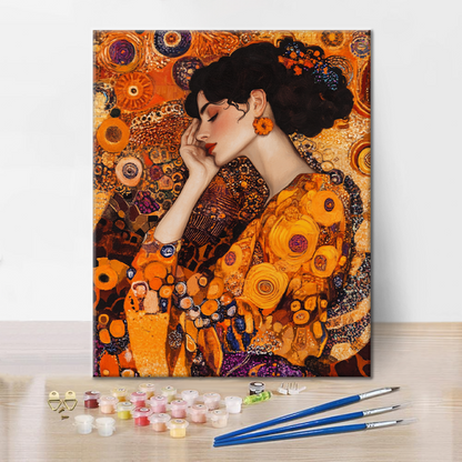 Donna Vintage - Dipingere con i Numeri