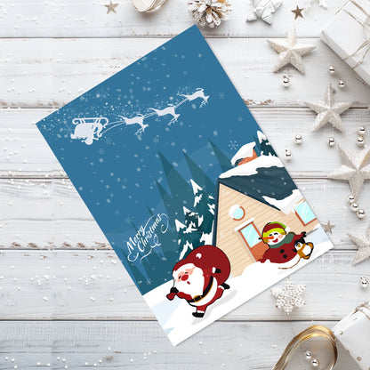 Biglietto di Natale IV - Dipingere con i Numeri
