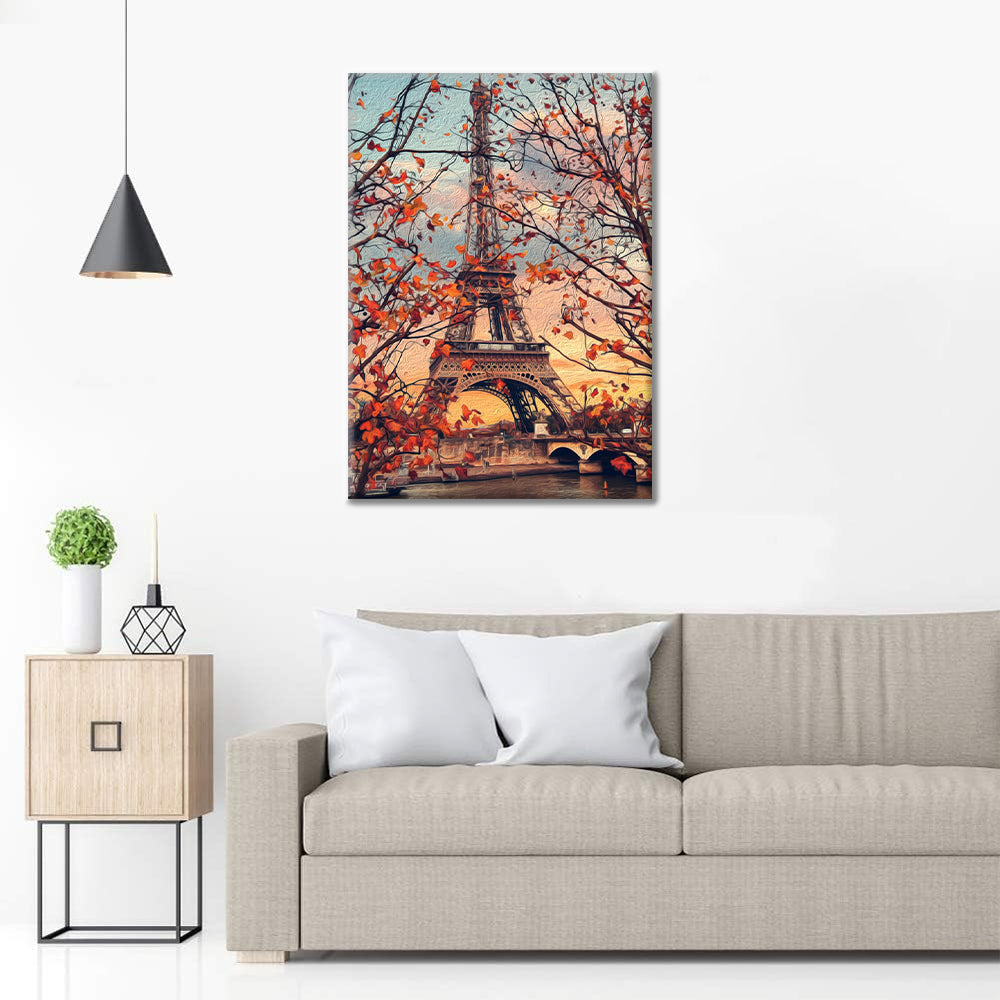 Autunno a Parigi - Dipingere con i Numeri