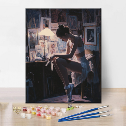Ballerina - Dipingere con i Numeri