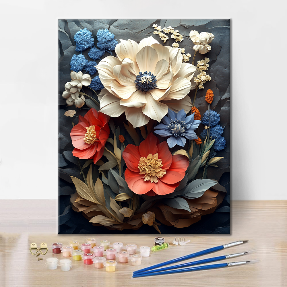 Fioriture fiorenti - Dipingere con i Numeri