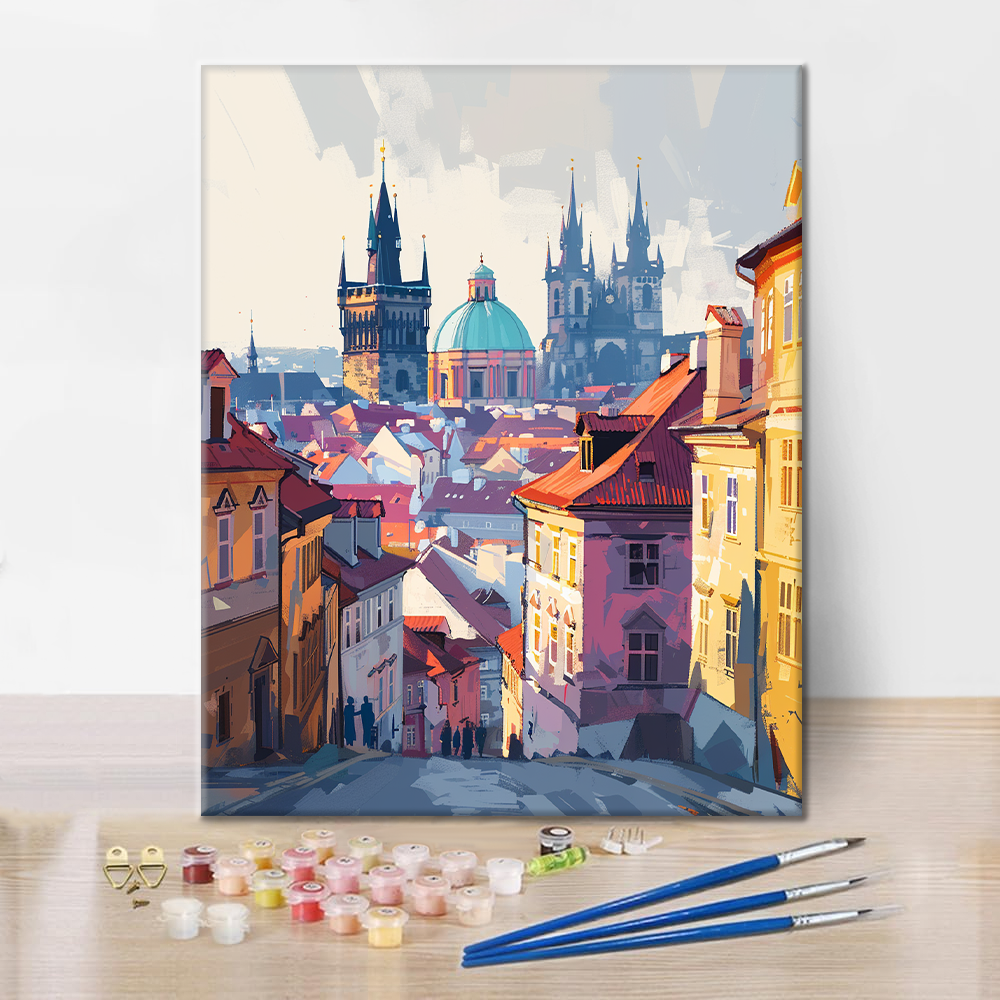 Praga - Dipingere con i Numeri