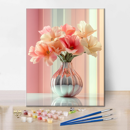 L'eleganza dei tulipani - Dipingere con i Numeri