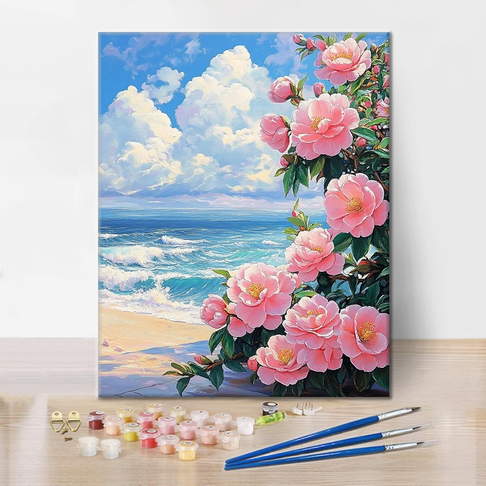 Camellia al Mare - Dipingere con i Numeri