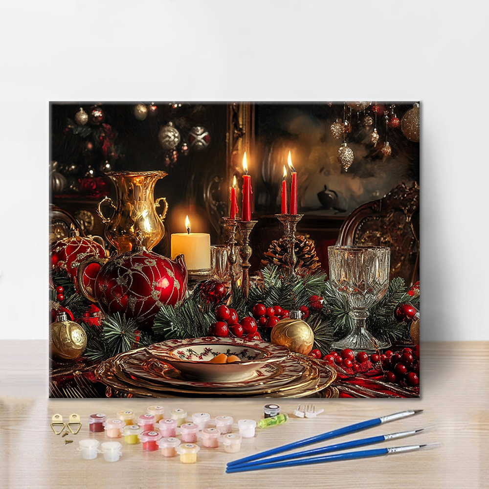 Festa di Natale - Dipingere con i Numeri