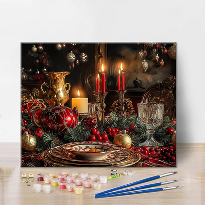 Festa di Natale - Dipingere con i Numeri