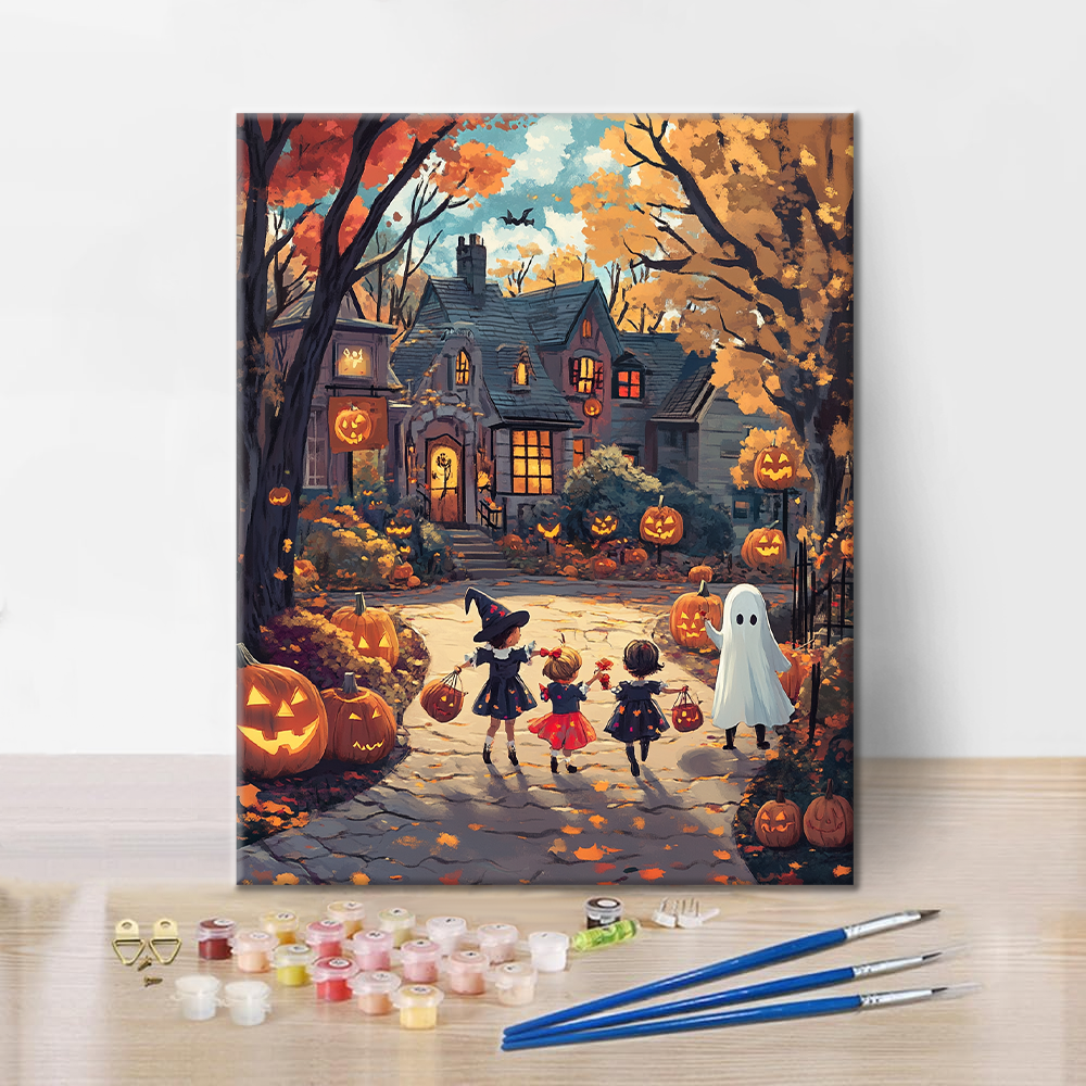 Delizia di Halloween - Dipingere con i Numeri