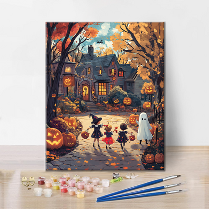 Delizia di Halloween - Dipingere con i Numeri