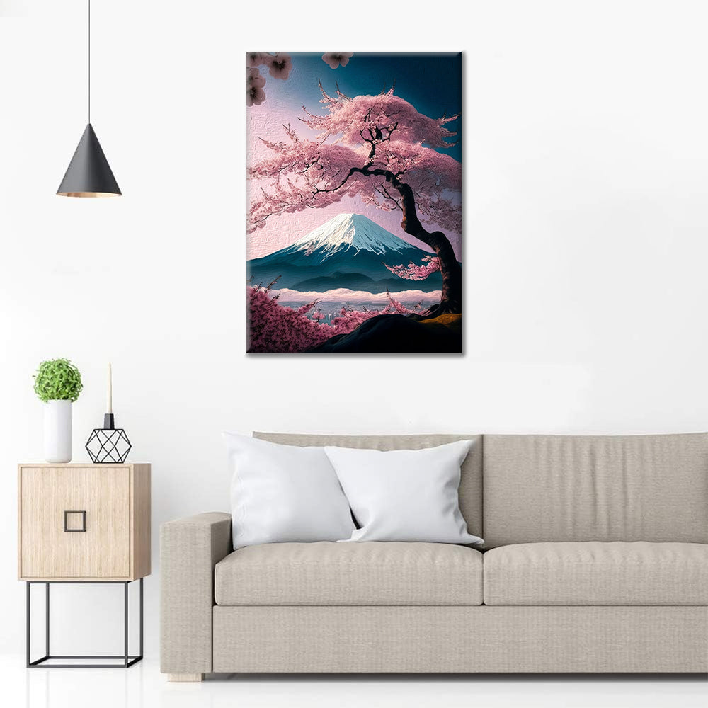 Fiori di Sakura - Dipingere con i Numeri
