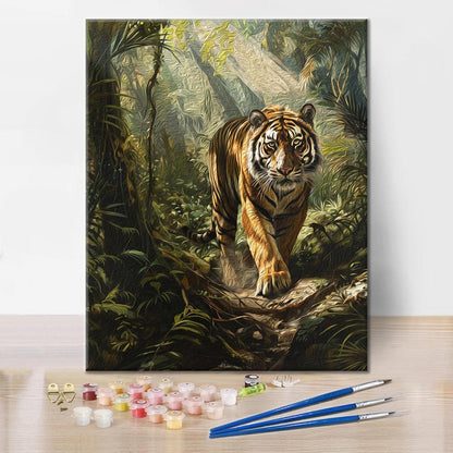 Tigre del Bengala - Dipingere con i Numeri