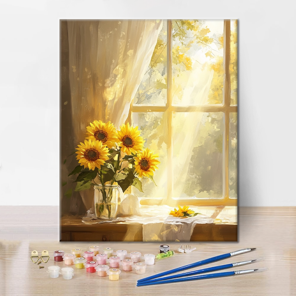 Girasoli - Dipingere con i Numeri
