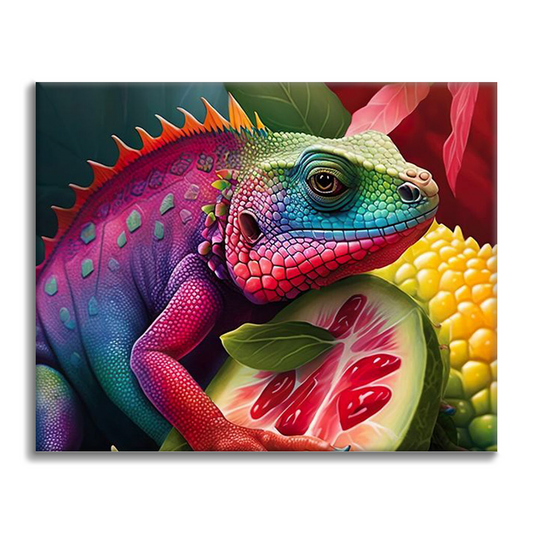 Iguana Digitale - Dipingere con i Numeri