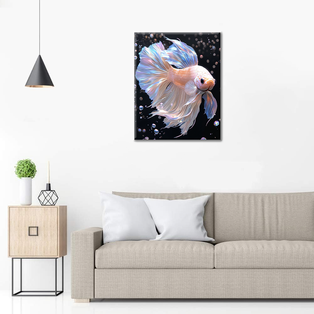 Pesce Betta Gioiello - Dipingere con i Numeri