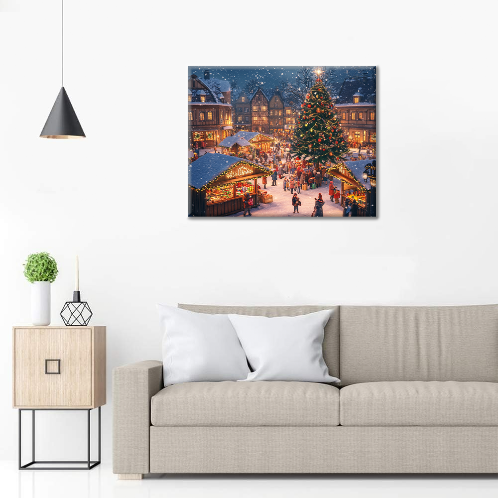Città di Natale - Dipingere con i Numeri