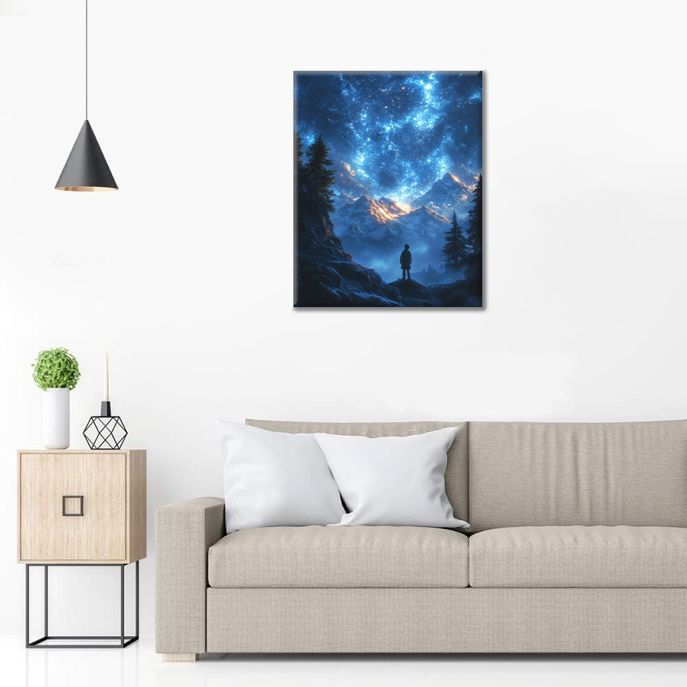 Notte stellata - Dipingere con i Numeri