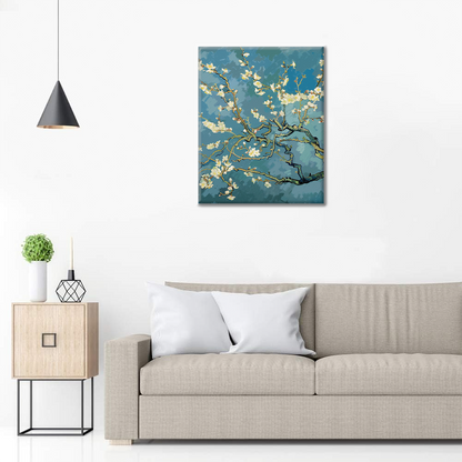 Fiori di mandorlo - Dipingere con i Numeri