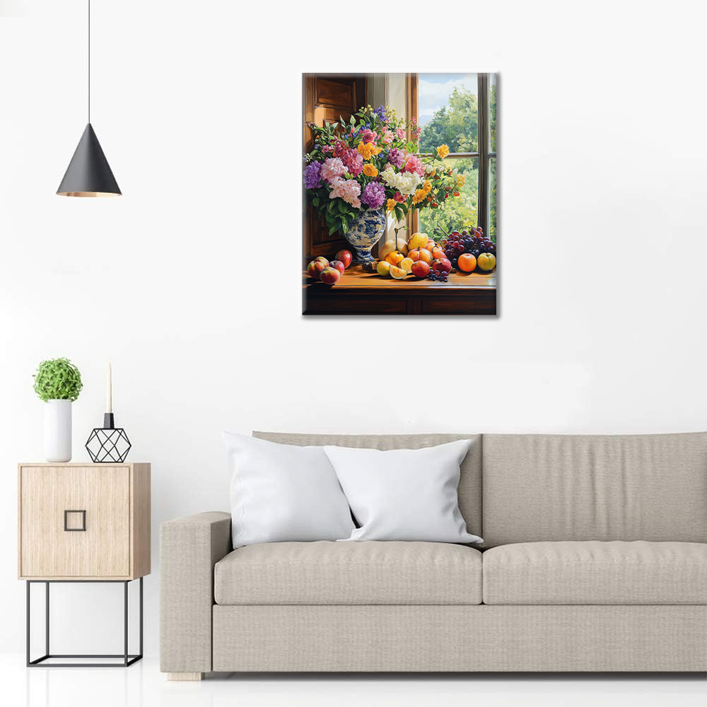 Fiori e frutta - Dipingere con i Numeri