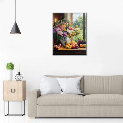 Fiori e frutta - Dipingere con i Numeri
