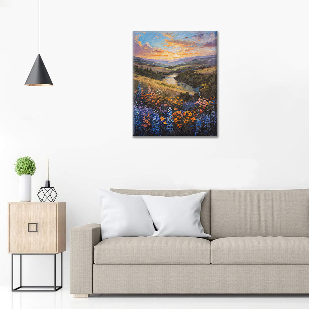 Prato di sogni colorati - Dipingere con i Numeri