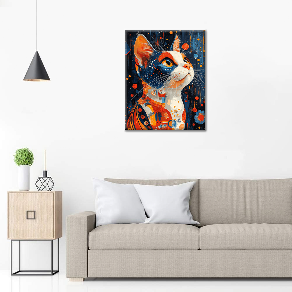 Gatto Calico - Dipingere con i Numeri