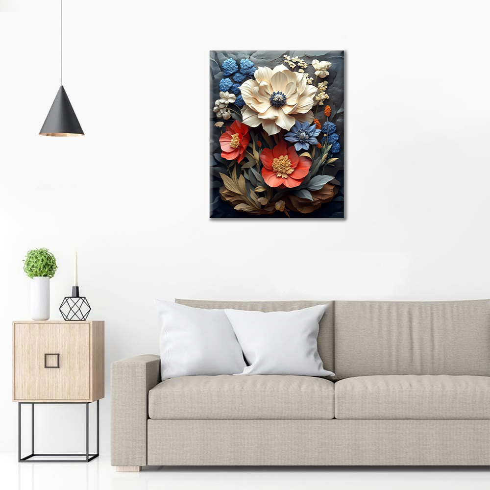 Fioriture fiorenti - Dipingere con i Numeri