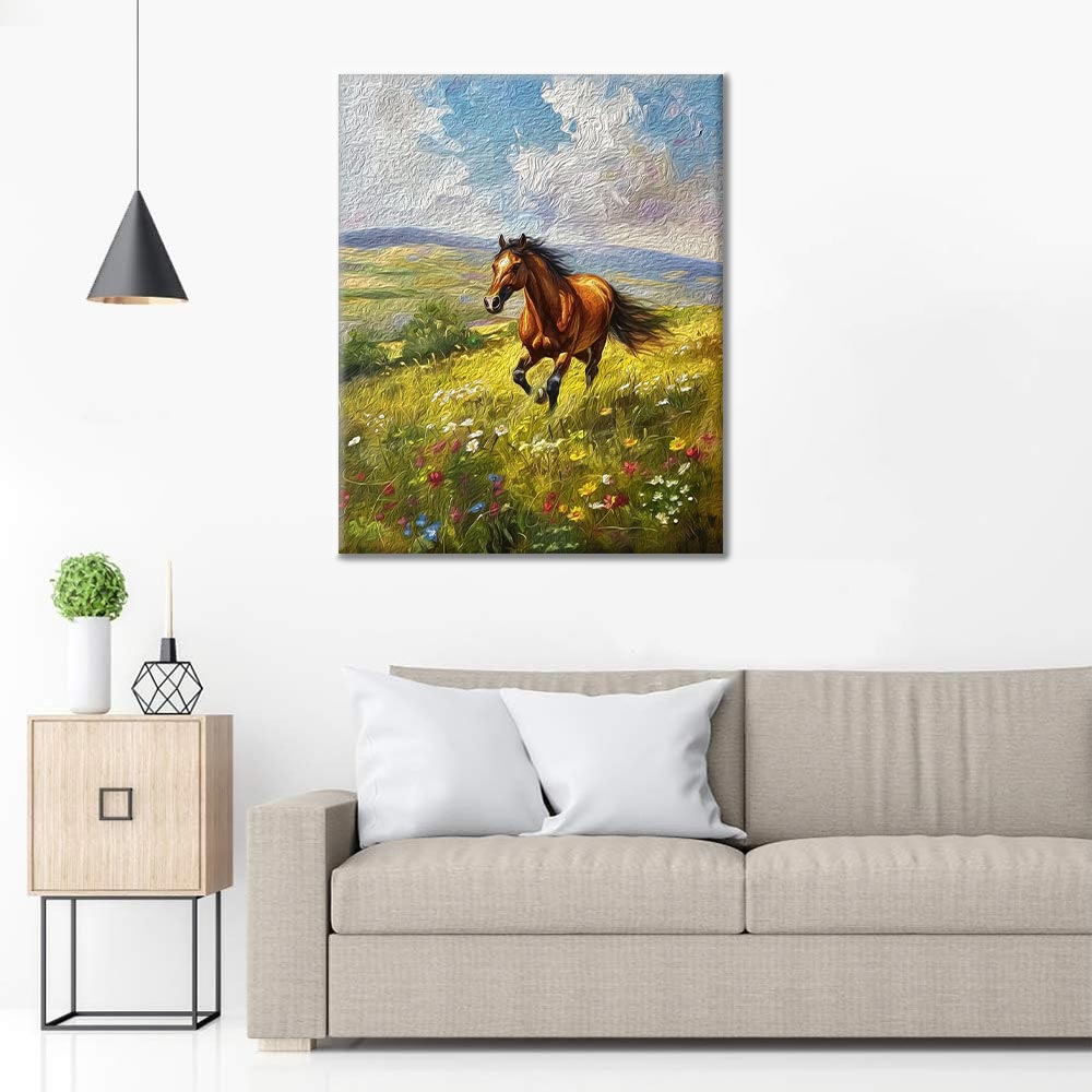 Cavallo - Dipingere con i Numeri
