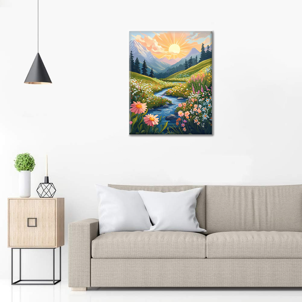 Valle della Primavera - Dipingere con i Numeri