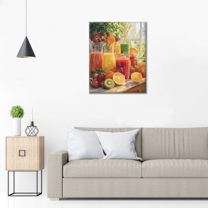 Succhi della Cucina Sole - Dipingere con i Numeri