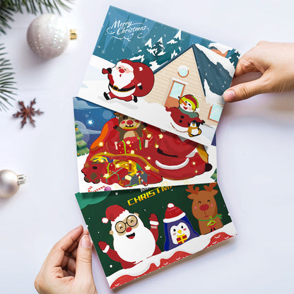 Biglietto di Natale IV - Dipingere con i Numeri