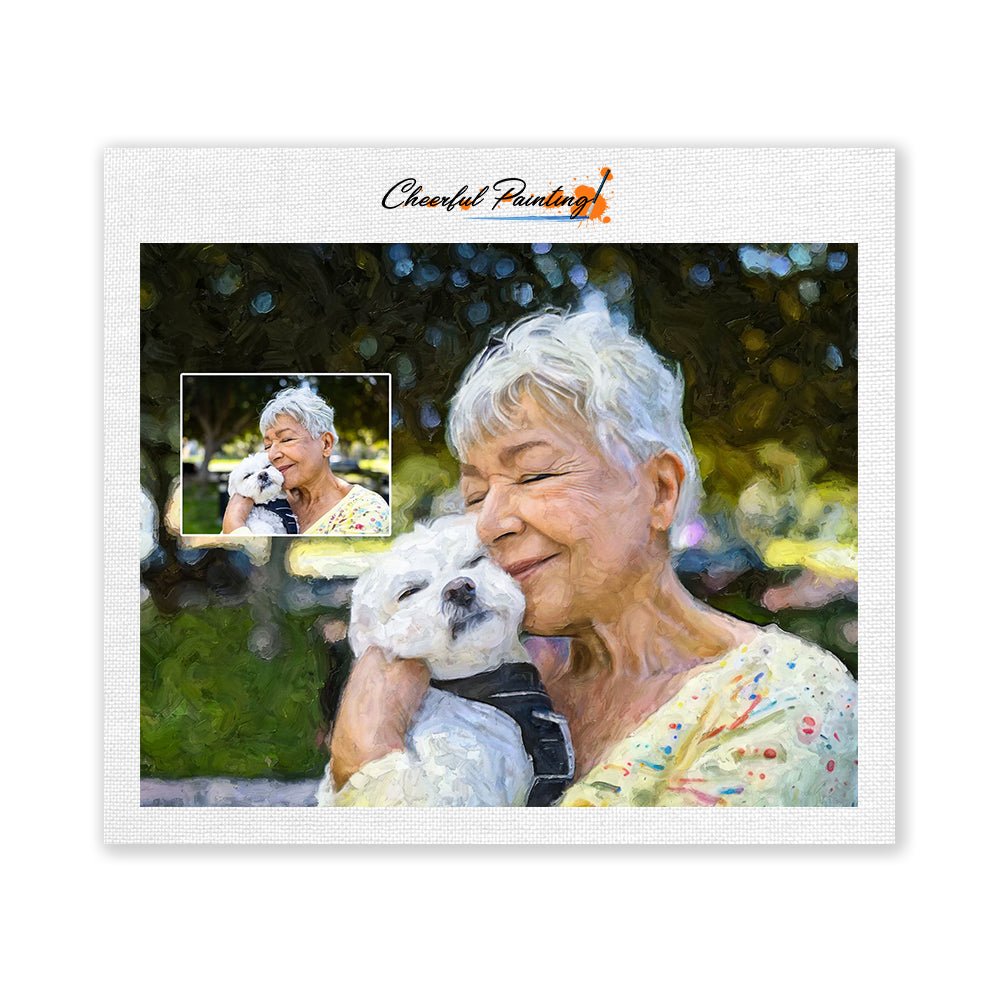 Dipingi la tua foto - Dipingere con i Numeri