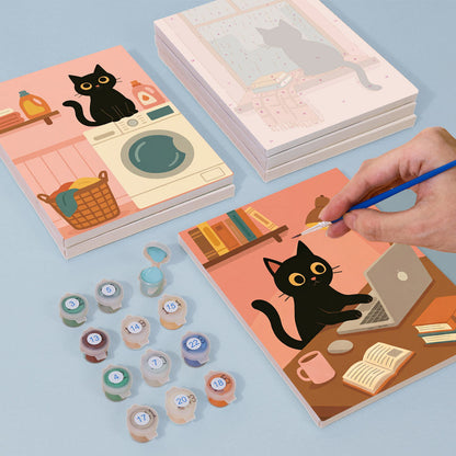 Giorno del gatto nero - Dipingere con i Numeri