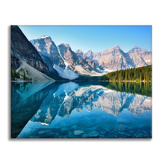 Lago Moraine - Dipingere con i Numeri