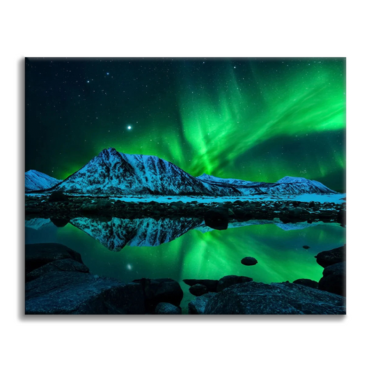 Aurora boreale - Dipingere con i Numeri