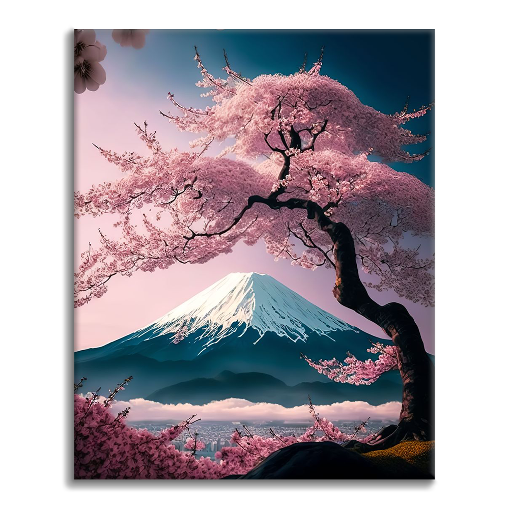 Fiori di Sakura - Dipingere con i Numeri