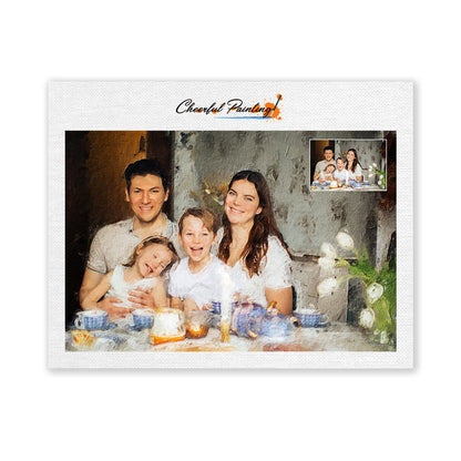 Dipingi la tua foto - Dipingere con i Numeri