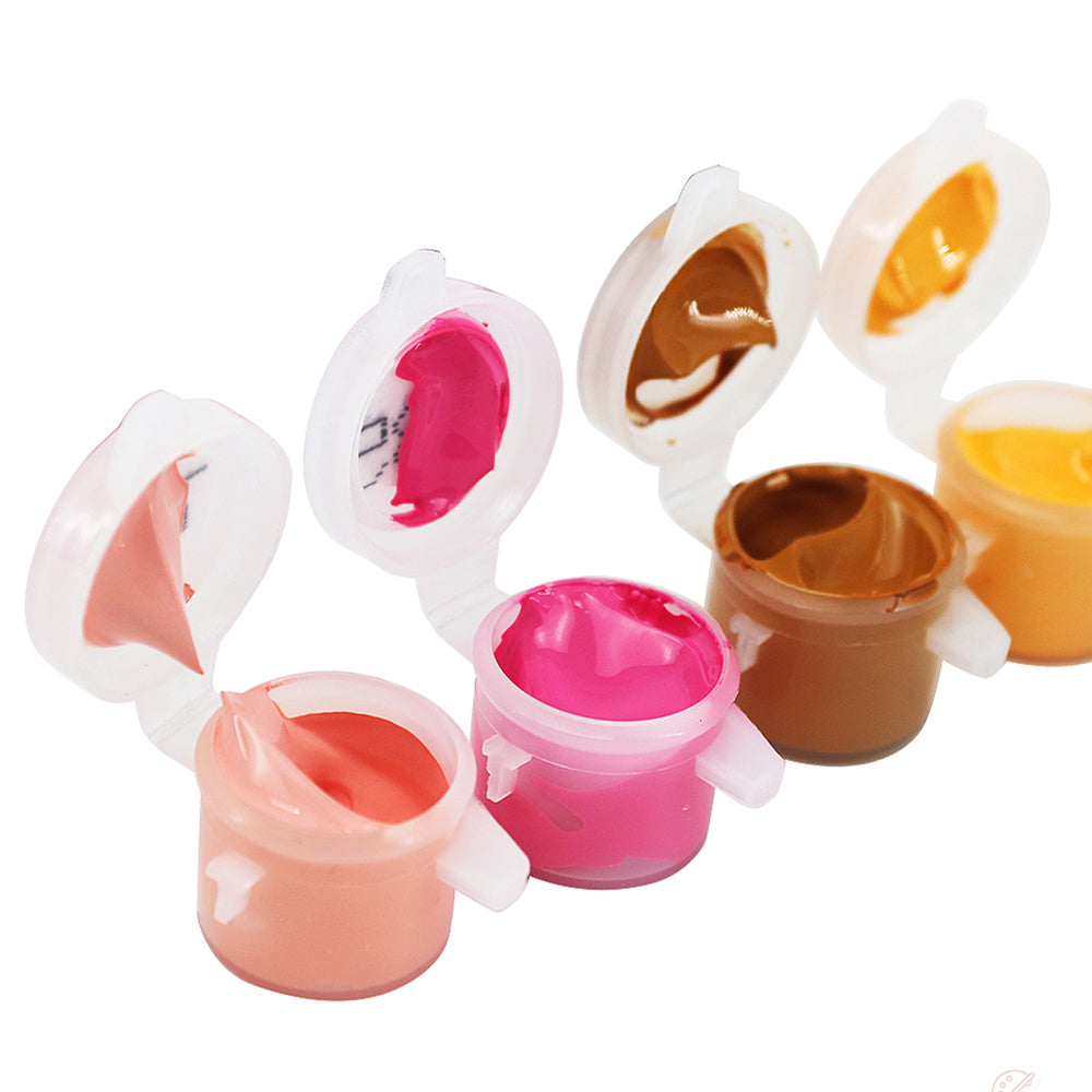 Garofano cuore – Dipingi con i numeri